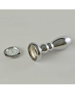 Анальная пробка с часиками Sex Time, d 26мм 8076-foto3