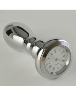 Анальная пробка с часиками Sex Time, d 26мм 8076