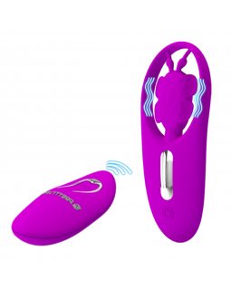 Вибростимулятор для трусиков бабочка на пульте д/у BW-022070ZW-foto2