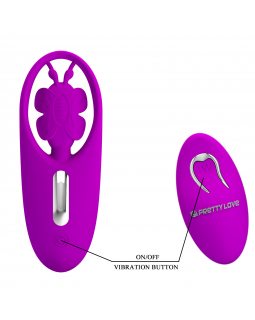 Вибростимулятор для трусиков бабочка на пульте д/у BW-022070ZW-foto6