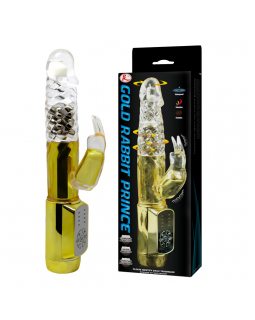 Вибратор Gold Rabbit Prince BW-037302J