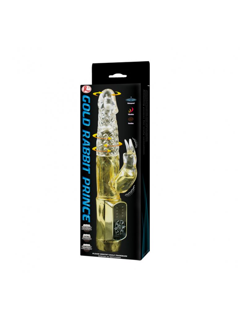 Вибратор Gold Rabbit Prince BW-037302J-foto2