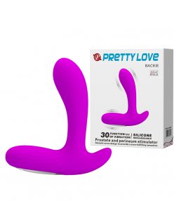 Вибромассажер простаты Pretty Love фиолетовый BI-040029-1