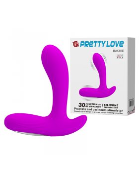 Вибромассажер простаты Pretty Love фиолетовый BI-040029-1