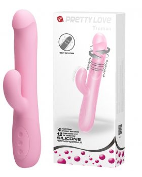 Вибратор с ротацией Pretty Love Truman BW-069004