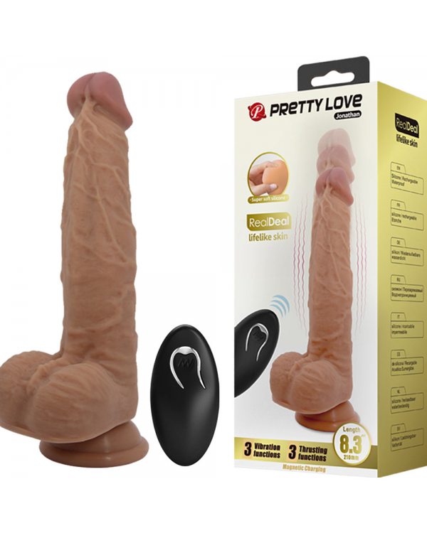 Вибратор Pretty Love Jonathan BW-008111W