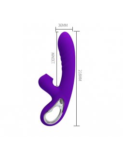 Вибратор с клиторальным стимулятором BW-014833-foto3