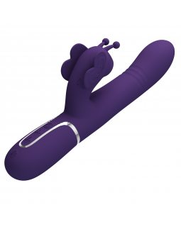 Вибратор с клиторалбным стимулятором в виде бабочке BW-W-500011-2-foto9