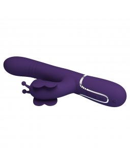 Вибратор с клиторалбным стимулятором в виде бабочке BW-W-500011-2-foto7