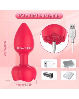 Анальная пробка Body massager-foto5