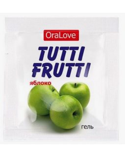 Гель "TUTTI-FRUTTI" Яблоко Love" одноразовая упаковка 4 г арт. LB-30010t