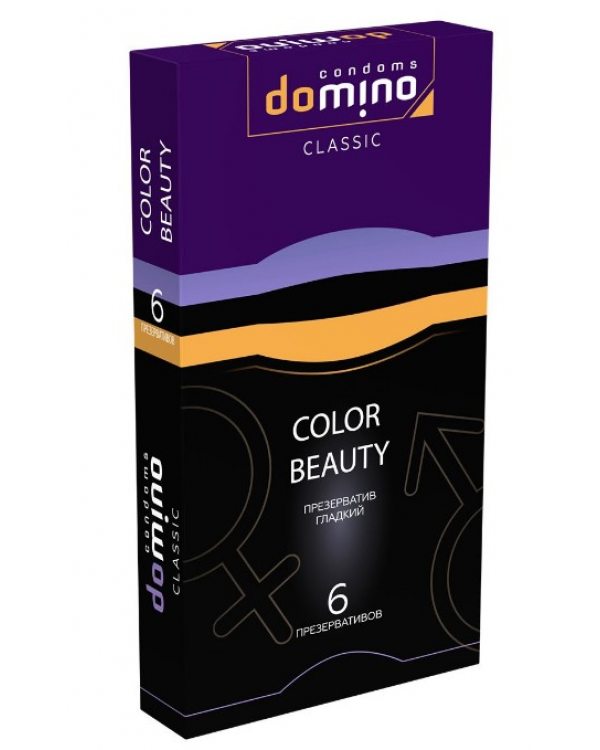 Презервативы Domino Classic Color Beauty 6 шт, цена за упак   07940