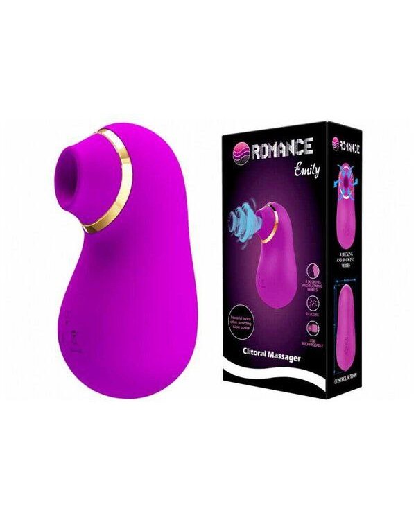 Вакуумный клиторальный стимулятор с виброяйцом Pretty Love MC33 BI-014826