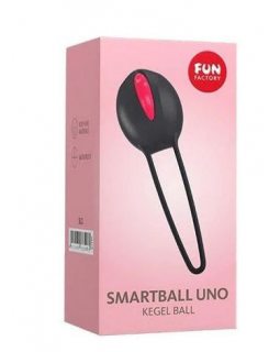 Шарик вагинальный Fun Factory SMARTBALLS UNO силикон черный 11 см 33308