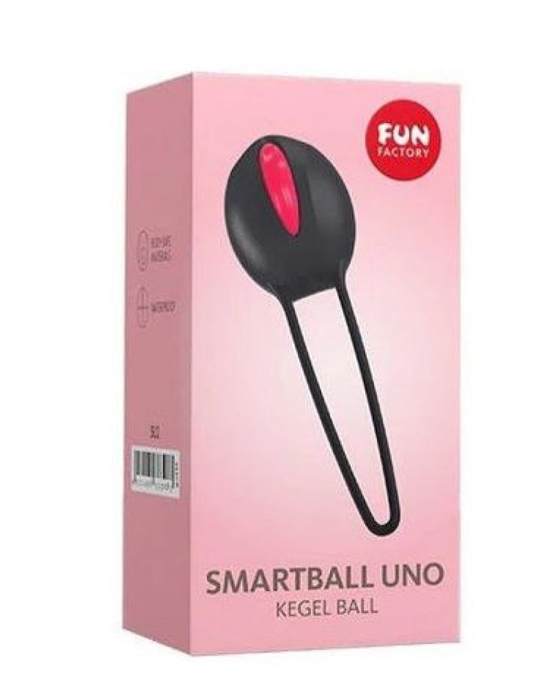 Шарик вагинальный Fun Factory SMARTBALLS UNO силикон черный 11 см 33308-foto4