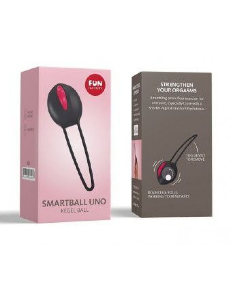 Шарик вагинальный Fun Factory SMARTBALLS UNO силикон черный 11 см 33308-foto5