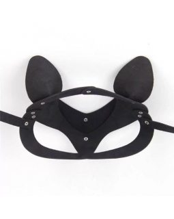 Маска черная "Кошка" C80952-foto3