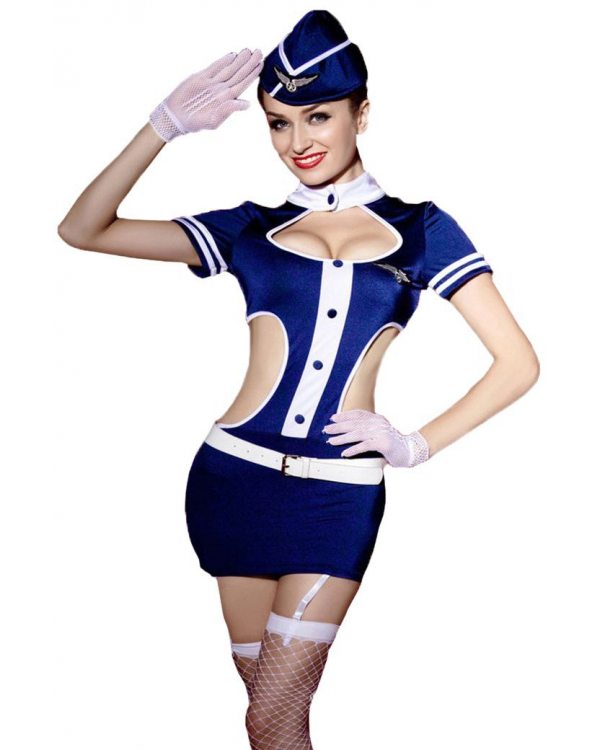Костюм STEWARDESS 8701. предметов 6
