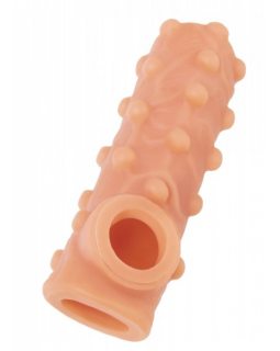 НАСАДКА KOKOS РЕАЛИСТИЧНАЯ, TPE, ТЕЛЕСНАЯ, 12 СМ NS.003-M-foto7