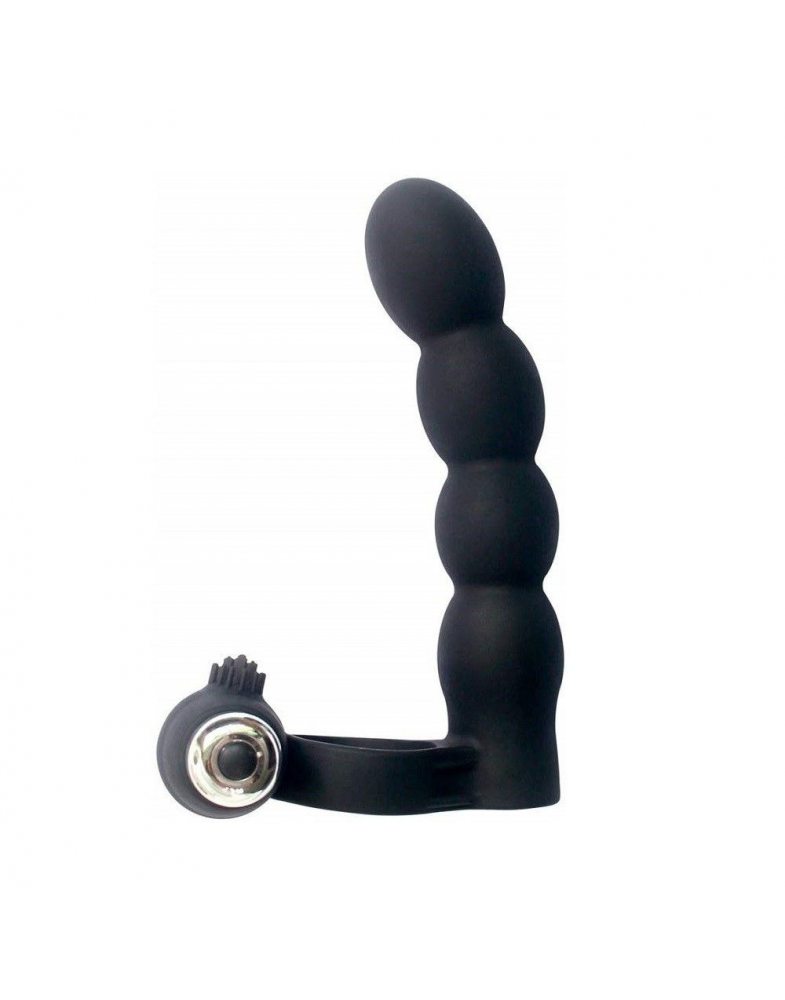Эрекционное кольцо с анальным фаллоимитатором BI-210218 172201-foto3