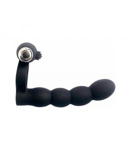 Эрекционное кольцо с анальным фаллоимитатором BI-210218 172201-foto3