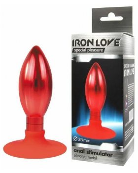 ВТУЛКА АНАЛЬНАЯ Красная  вес 152 г, L 100 мм D 35 мм арт. IL-28007-VLT