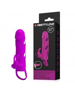 Насадка Pretty Love с клиторальной стимуляцией BI-026216-1