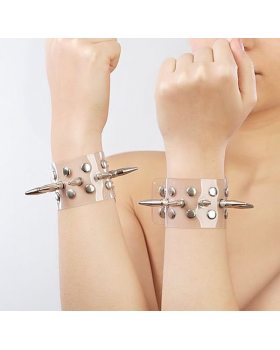 Напульсники с шипами,ПВХ 5058-0