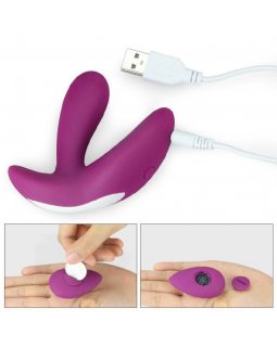 Вибратор анально-клиторальный с дис.упр. Sensual Remote Rider LV431211-foto3