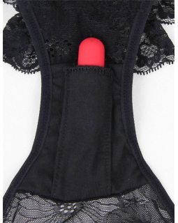 Сексуальные трусики P5169 с карманом для вибратора-foto2