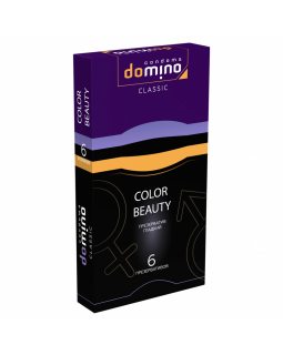 Презервативы Domino Classic Color Beauty 6 шт, цена за упак