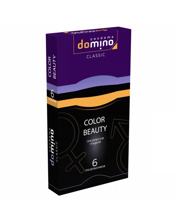 Презервативы Domino Classic Color Beauty 6 шт, цена за упак   07940