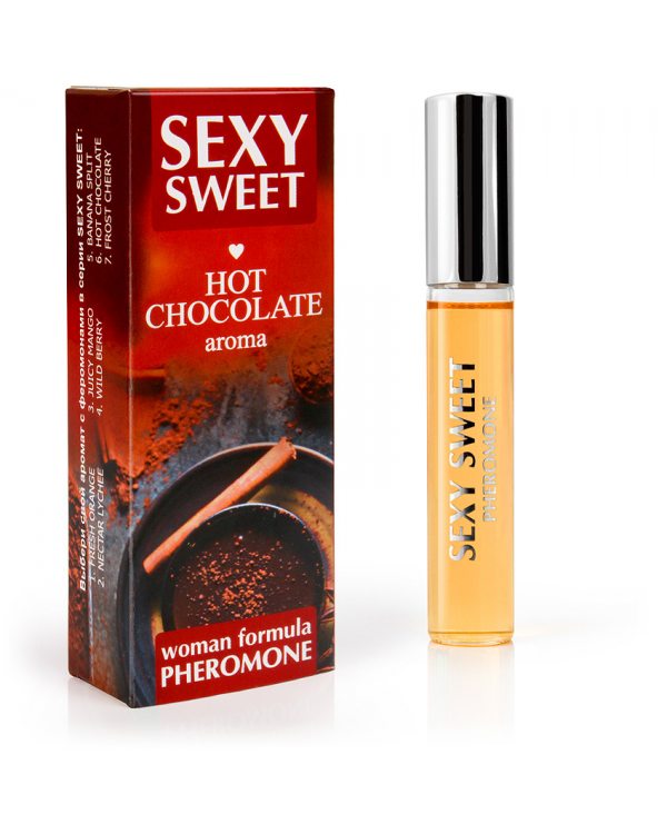 Парфюмированное средство для тела SEXY SWEET HOT CHOCOLATE с феромонами 10 мл арт. LB-16122