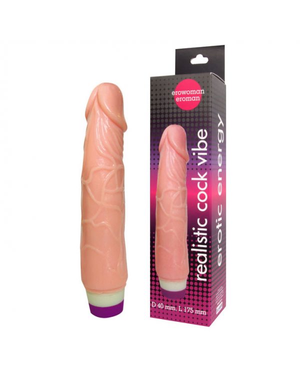 Фаллоимитатор с вибрацией REALISTIC COCK VIBE, L 175 мм D 40 мм арт. EE-10051