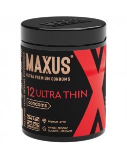 ПРЕЗЕРВАТИВЫ MAXUS ULTRA THIN № 13 X-EDITION (ультратон. с обильн. смазкой) в кейсе	, цена за 1 шт