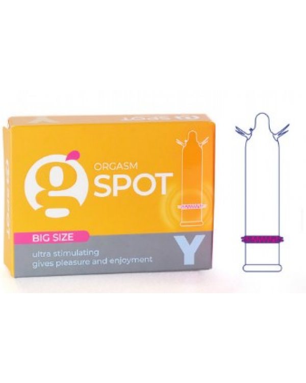 Насадка стимулирующая G-Spot Y BIG SIZE,190+/-5,56+/-2 арт.1460