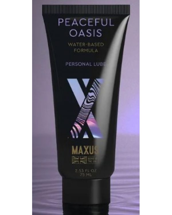ИНТИМНЫЙ ГЕЛЬ MAXUS ЖИВОПИСНЫЙ ОАЗИС (PEACEFUL OASIS) НА ВОДНОЙ ОСНОВЕ , 75 мл. 0902-002