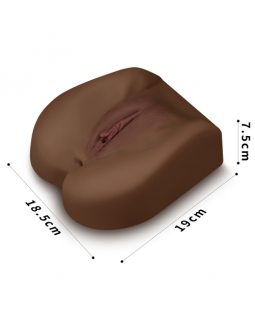 Двойной мастурбатор Streetgirl's Black №1 LV352015-foto4