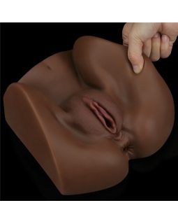 Двойной мастурбатор Streetgirl's Black №2 LV352016-foto3