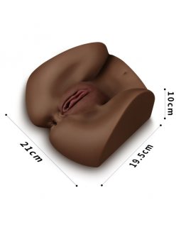 Двойной мастурбатор Streetgirl's Black №2 LV352016-foto4