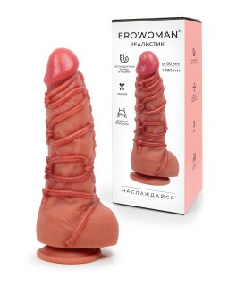 ФАЛЛОИМИТАТОР L 250 мм D 60 мм арт. ER-30124