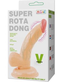 Фаллоимитатор с вибрацией Super Rota Dong BW-008081