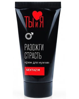 Sextaz-M M9  20 г Возбуждающий крем "Ты и Я" для мужчин, LB-70010