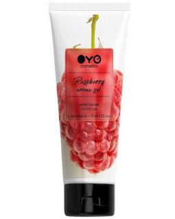 Гель ароматизированный на водной основе OYO AROMA GEL Raspberry 75 мл., арт. OYO-RSB
