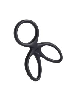 Эрекционное кольцо с ушками для подхвата мошонки-foto6