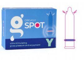 Насадка стимулирующая G-Spot Y,180+/-5,52+/-2 арт.1458