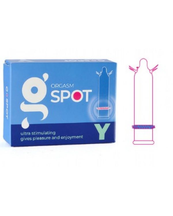 Насадка стимулирующая G-Spot Y,180+/-5,52+/-2 арт.1458