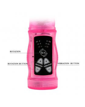 Вибратор c ротацией и клиторальным стимулятором BW-037026-foto4