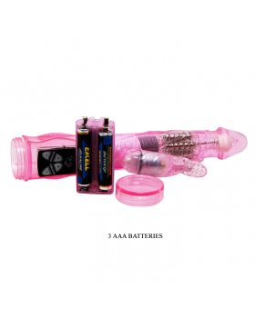 Вибратор c ротацией и клиторальным стимулятором BW-037026-foto2