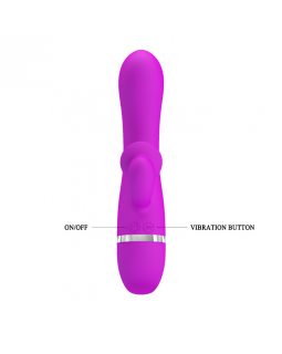 Вибратор с клиторальным стимулятором Pretty Love Bert 014346-foto3